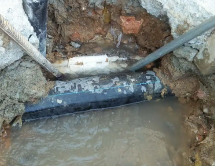 绥江测漏水之水管漏水